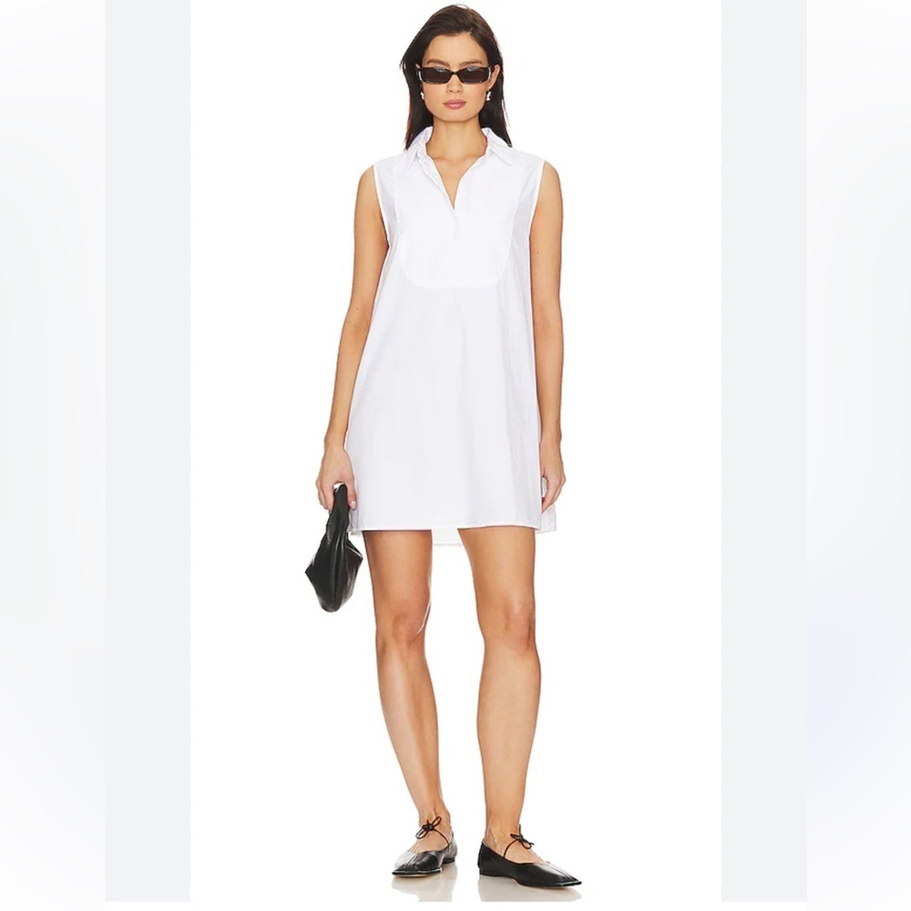 Bobi Bib Dress (tuxedo) from REVOLVE